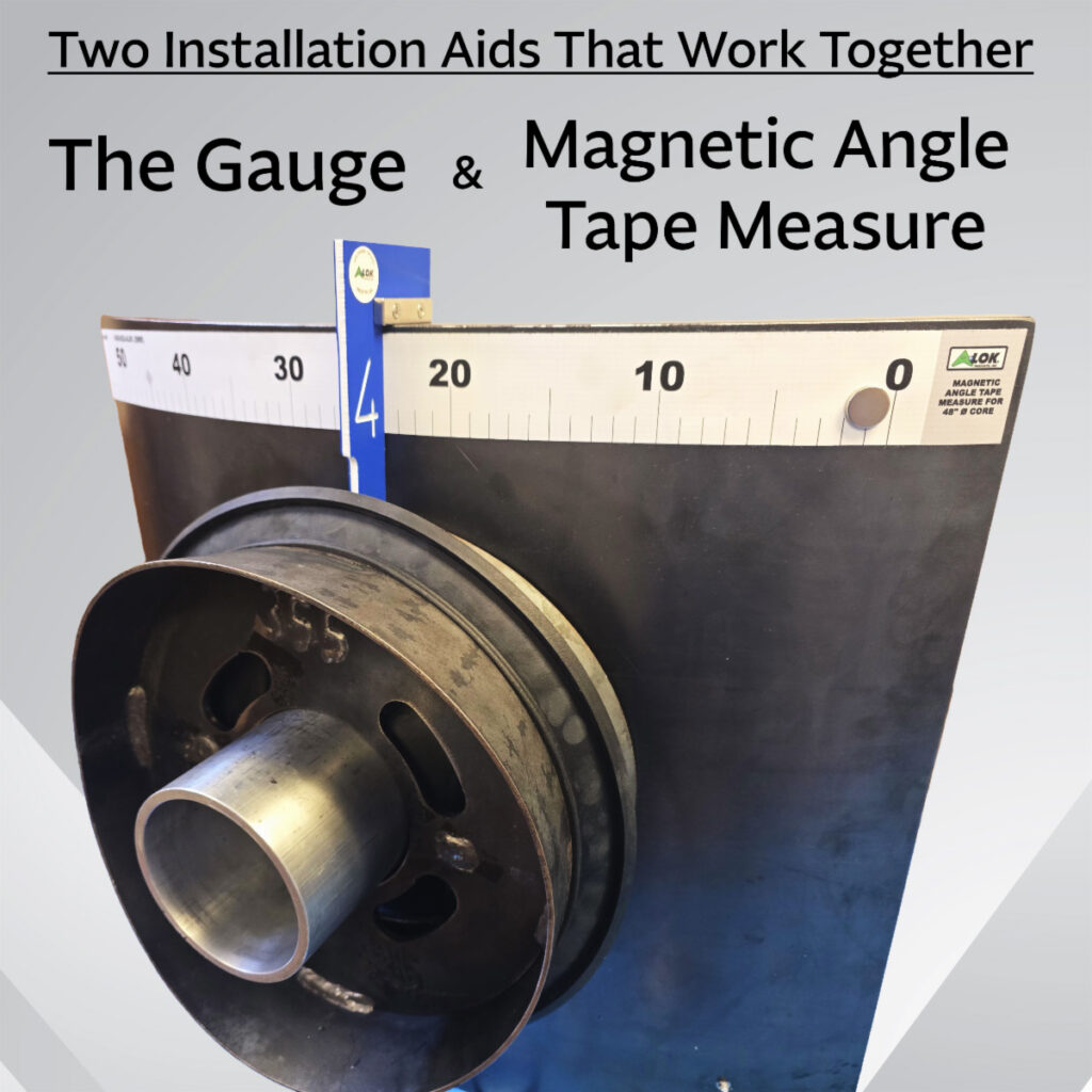 THE GAUGE with magnetic angle tape measure